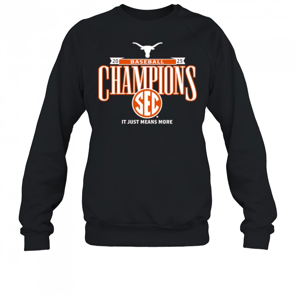 texas-longhorns-baseball-regular-season-southeastern-conference-champions-2025-b-vpaldoih Texas Longhorns Baseball Regular Season Southeastern Conference Champions 2025 Baseball shirt
