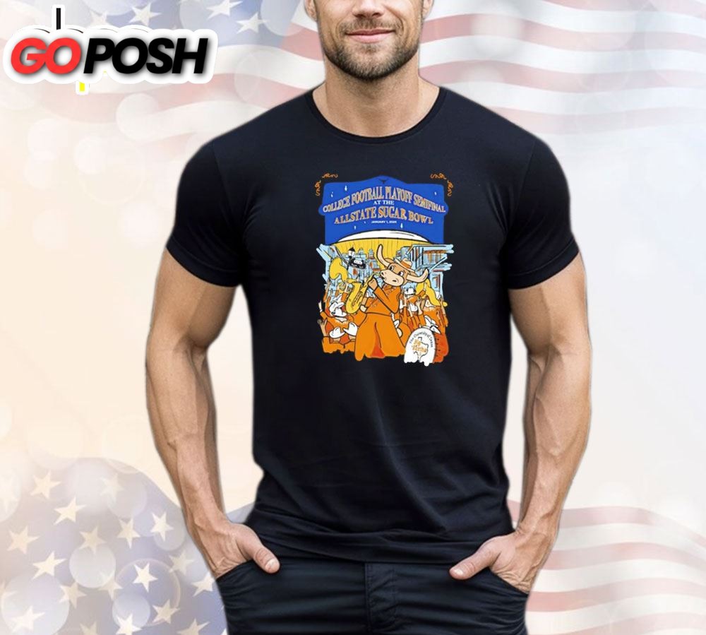 Texas Longhorns College Football playoff semifinal at the Allstate Sugar Bowl 2025 shirt