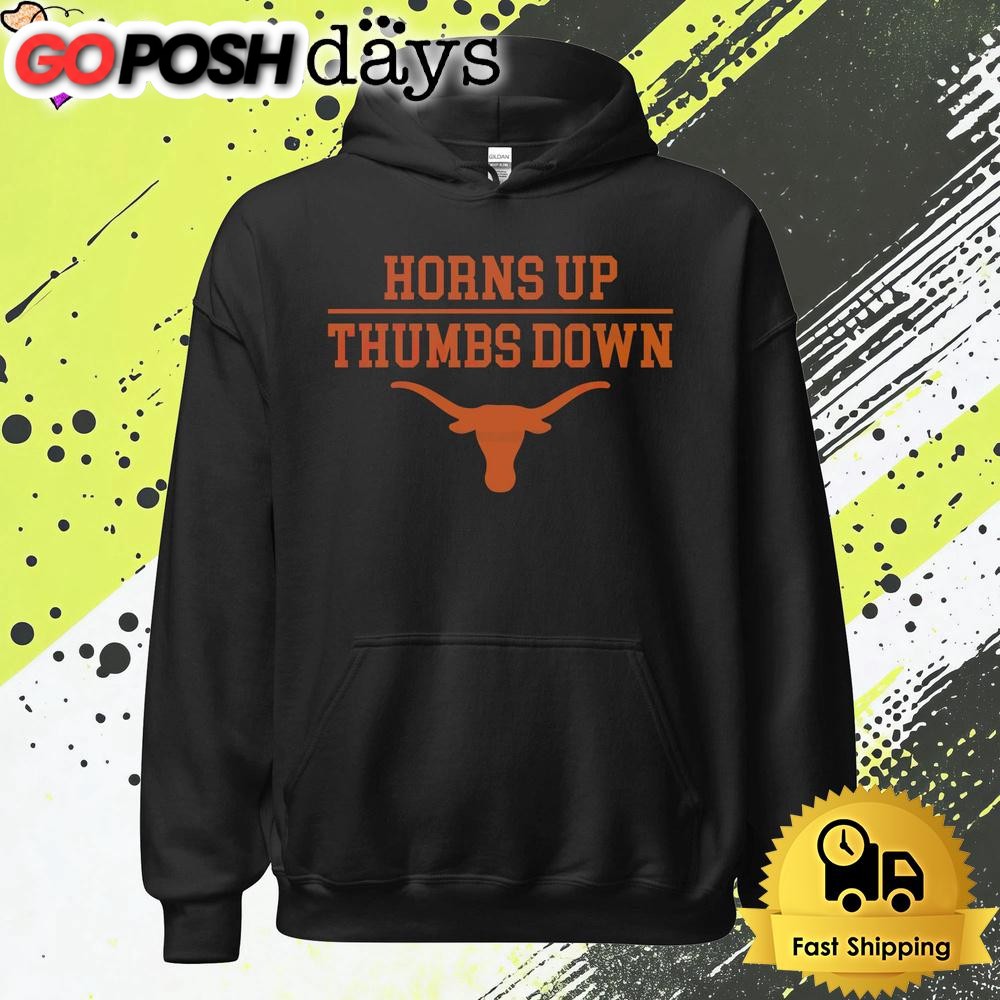 texas-longhorns-football-horns-up-thumbs-down-t-shirt-saph78m5 Texas Longhorns Football Horns Up Thumbs Down T Shirt