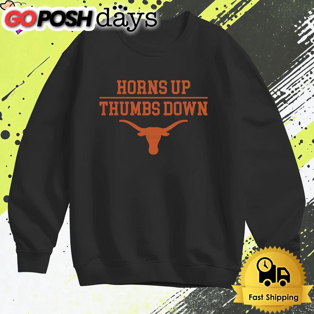 texas-longhorns-football-horns-up-thumbs-down-t-shirt-saph78m5 Texas Longhorns Football Horns Up Thumbs Down T Shirt