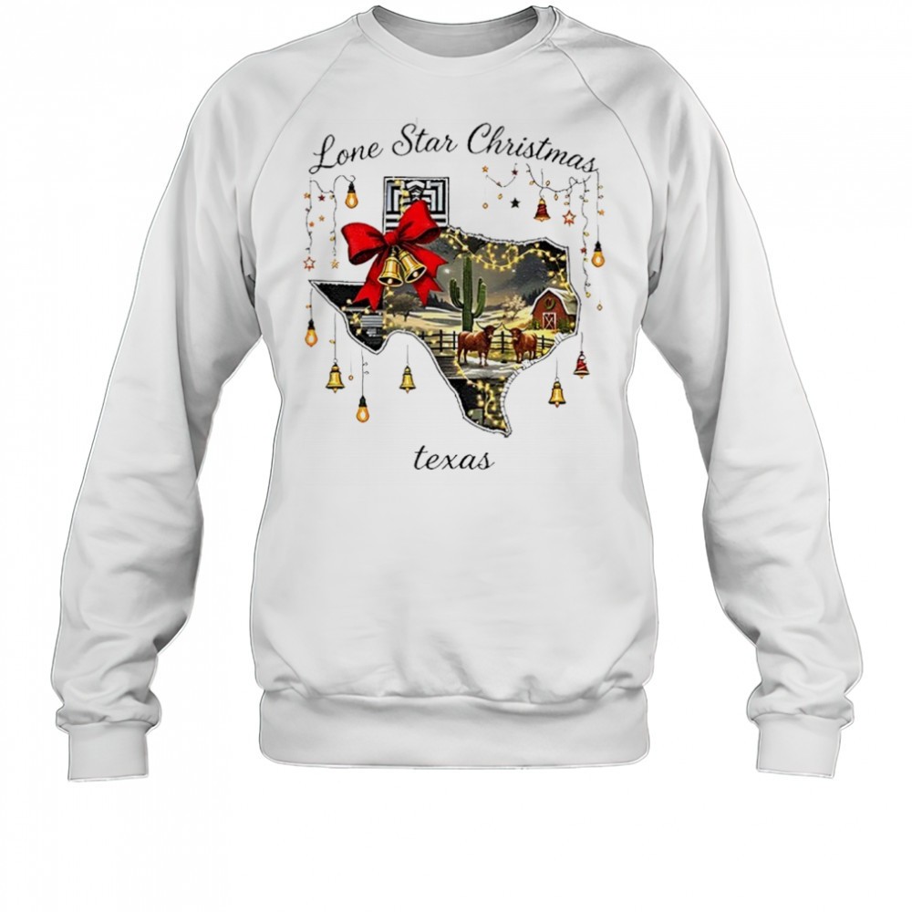 texas-longhorns-lone-star-christmas-shirt-hwswolhd Texas Longhorns Lone Star Christmas shirt