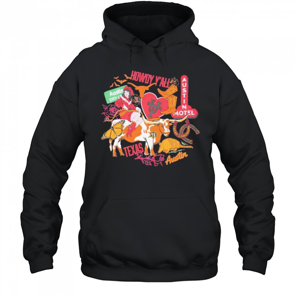 Texas Longhorns Ribbon Boots Shirt