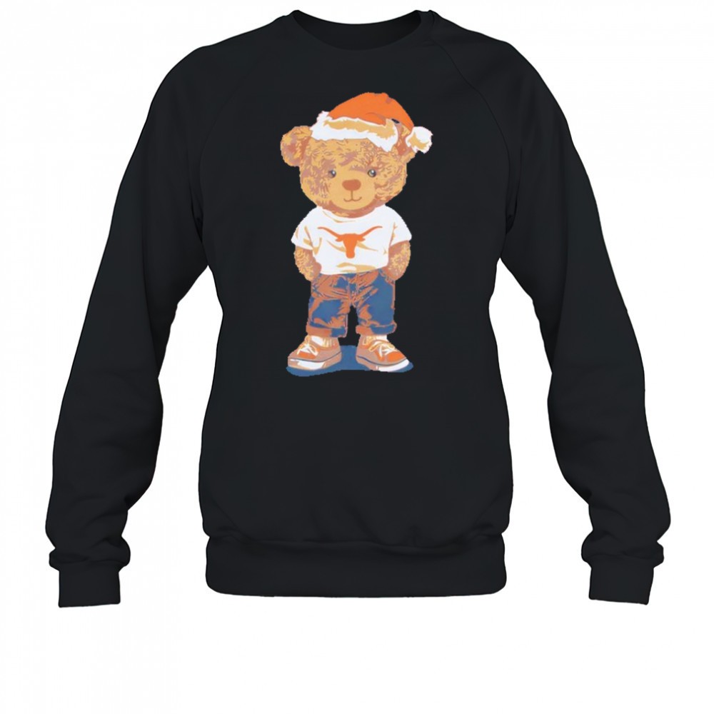 texas-longhorns-santa-hat-bear-shirt-xdz0n2na Texas Longhorns Santa Hat Bear Shirt
