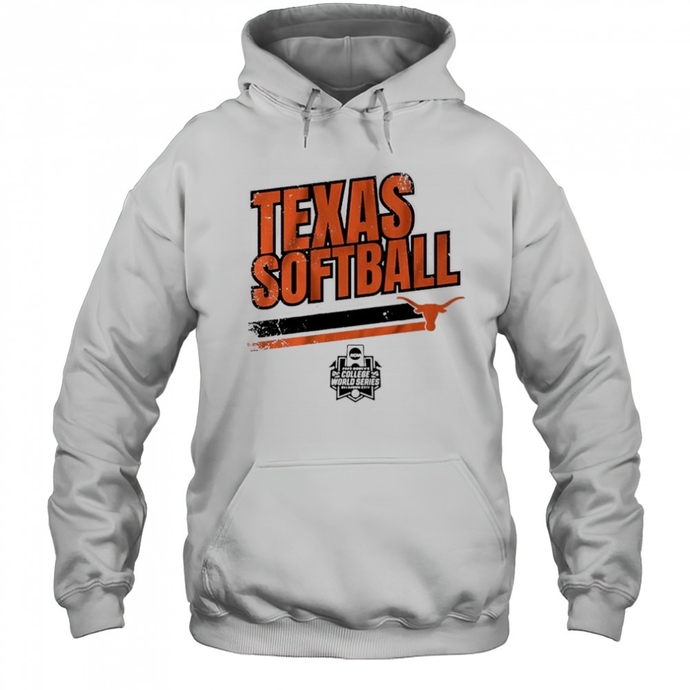 Texas Longhorns Softball Womens College World Series Stripe NCAA 2025 t-shirt