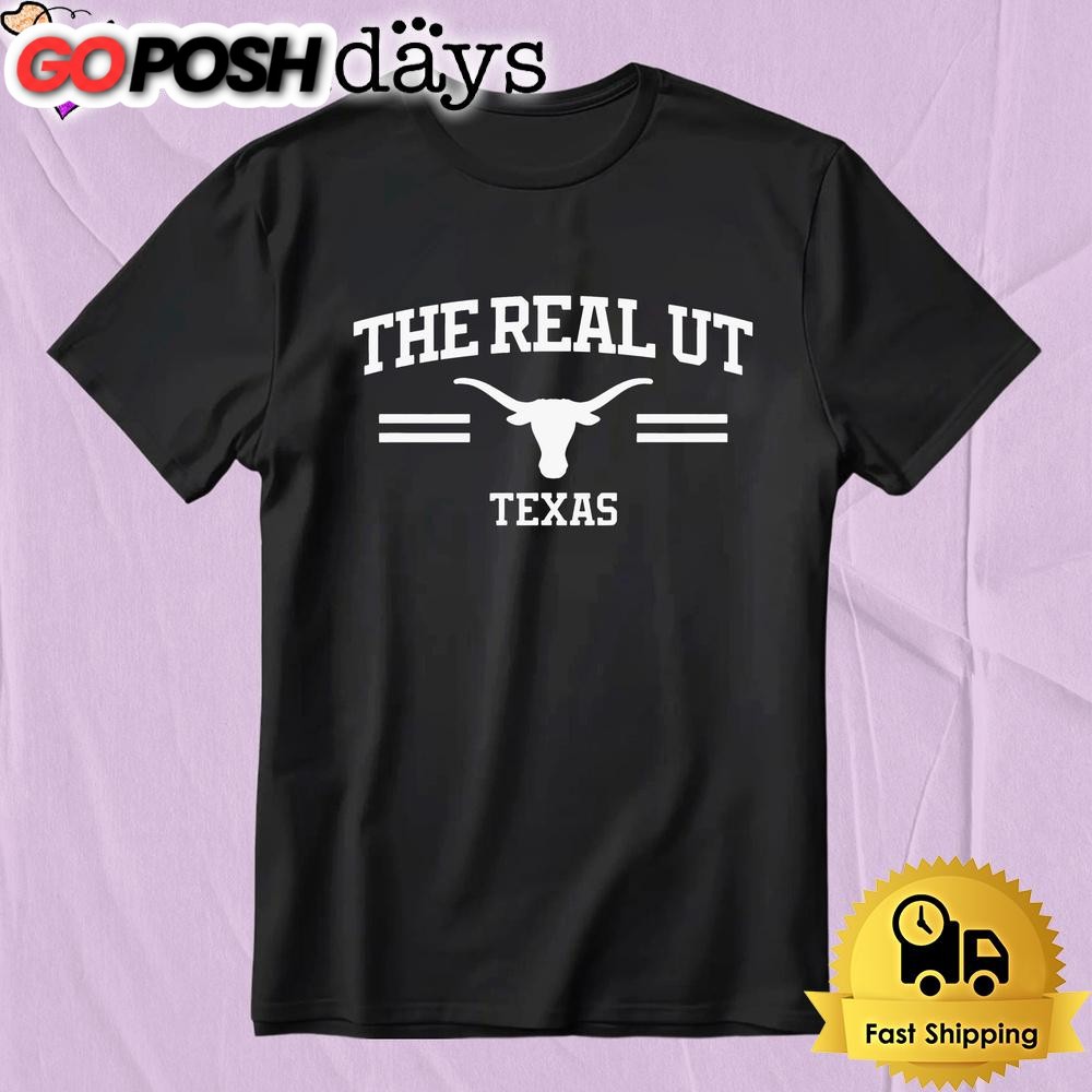 Texas Longhorns The Real Ut Bold Longhorn Pride T-Shirt