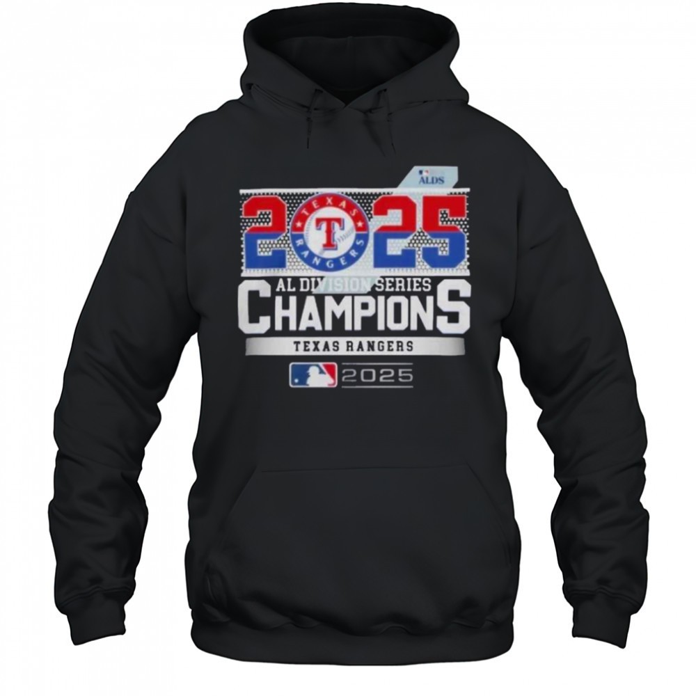 Texas Rangers 2025 ALDS Champions MLB American League Division Series T-Shirt