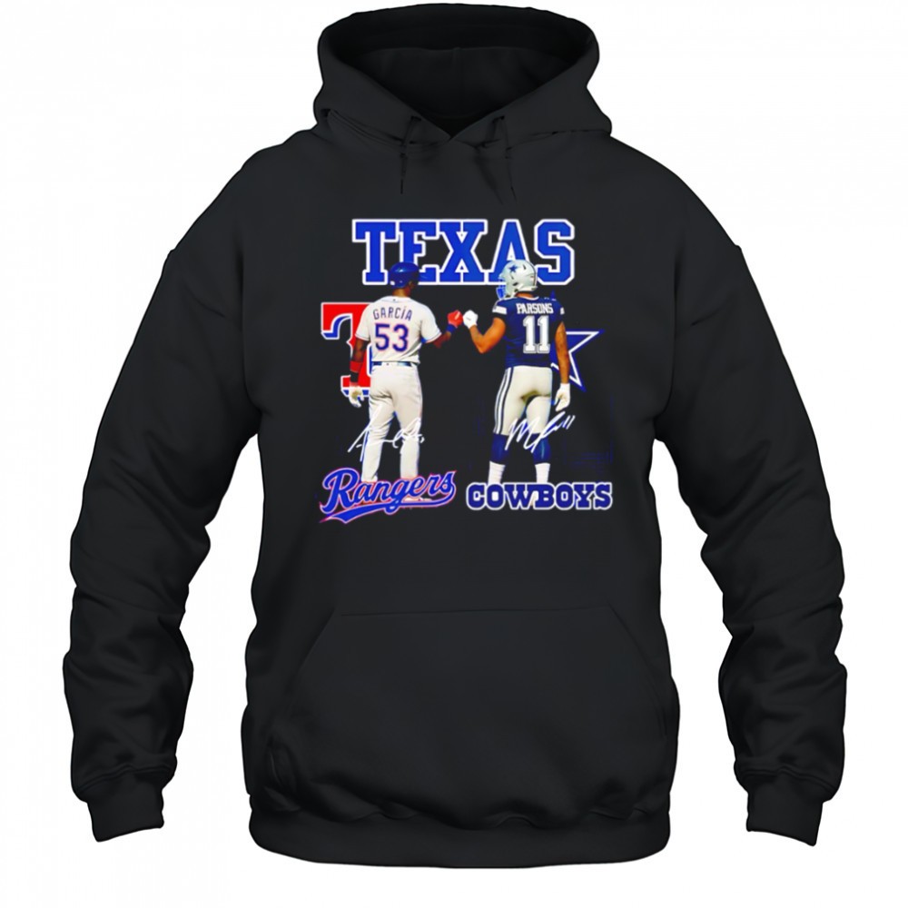 Texas Rangers Adolis García and Cowboys Micah Parsons shirt
