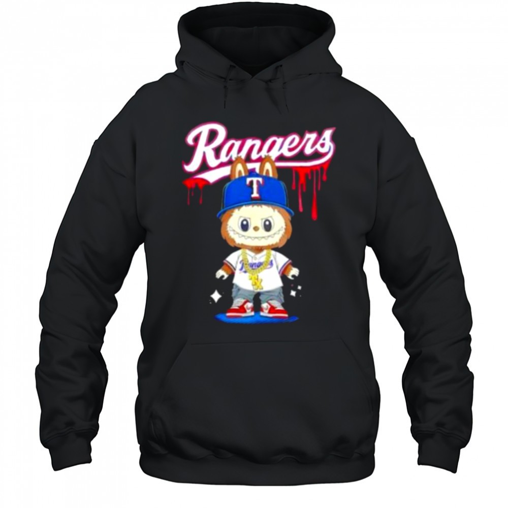 Texas Rangers x Labubu shirt
