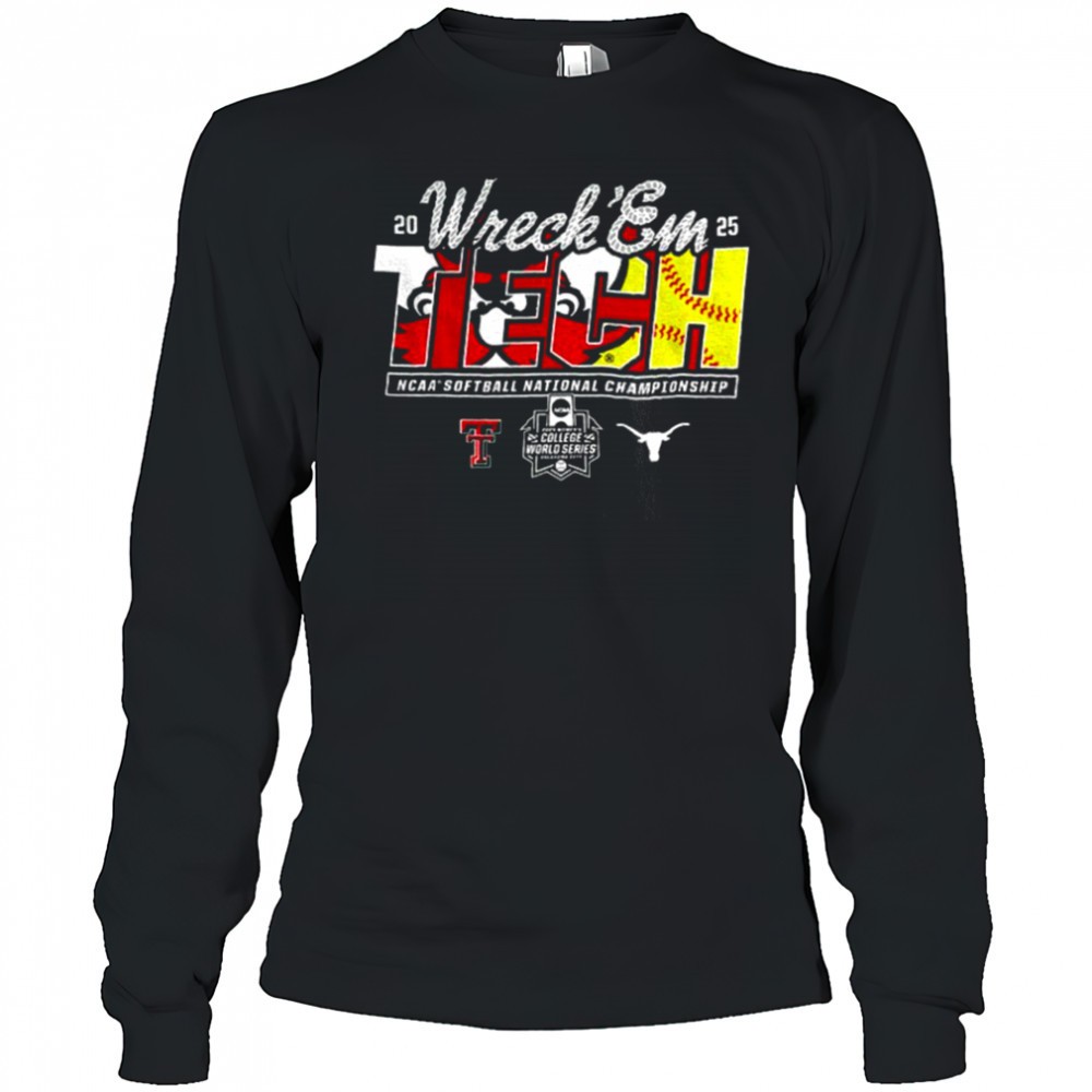 texas-tech-2025-softball-college-world-series-championship-final-wreck-em-game-yrdfdtd3 Texas Tech 2025 Softball College World Series Championship Final Wreck ‘Em Game Day shirt