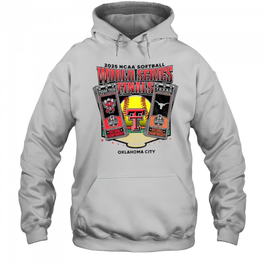 Texas Tech 2025 Softball College World Series Championship Finals tickets shirt