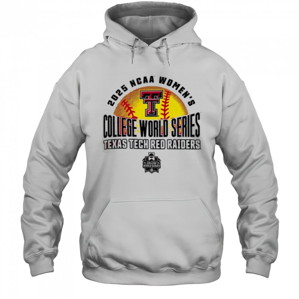 Texas Tech 2025 Softball College World Series NCAA t shirt