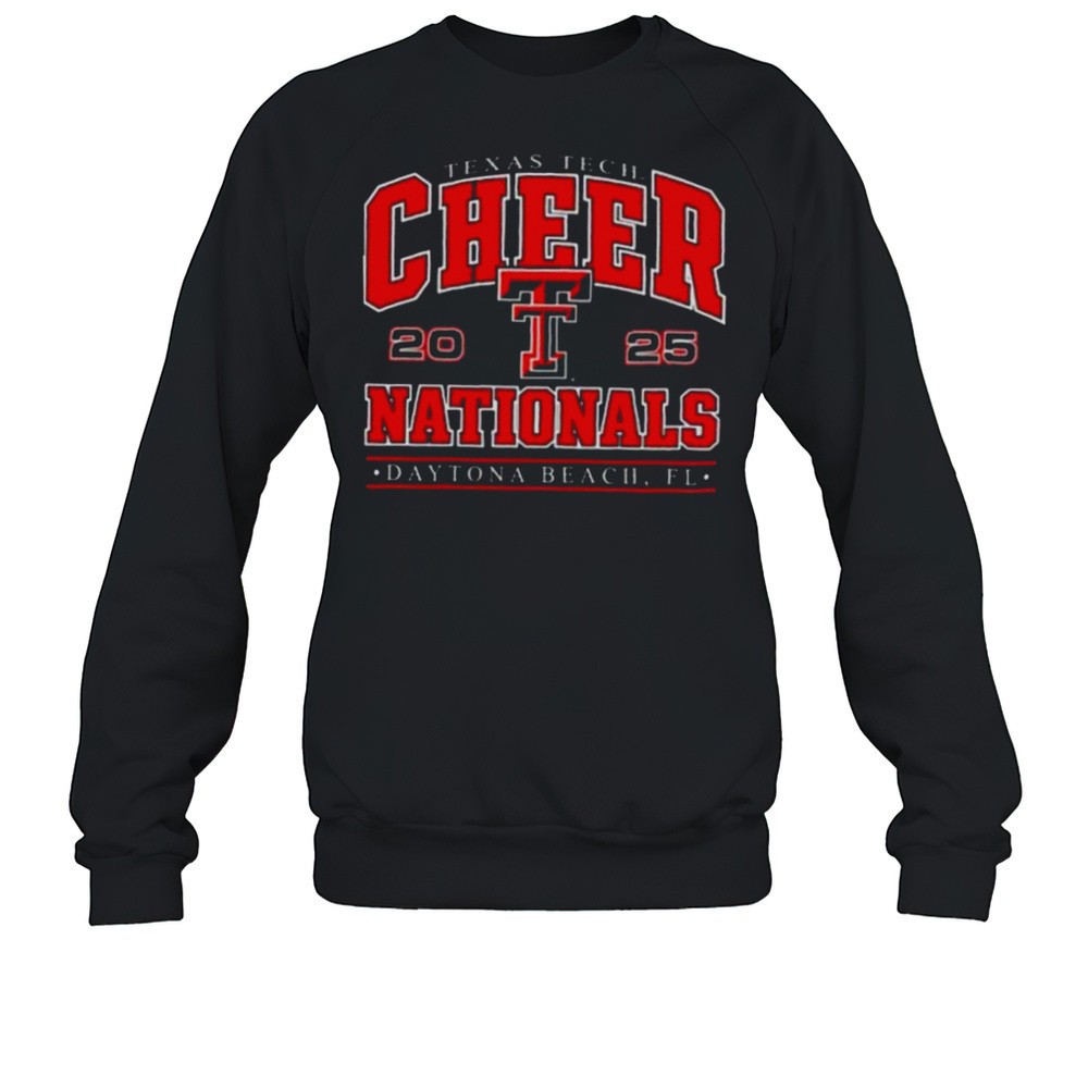 Texas Tech Cheer Nationals 2025 Daytona Beach T Shirt