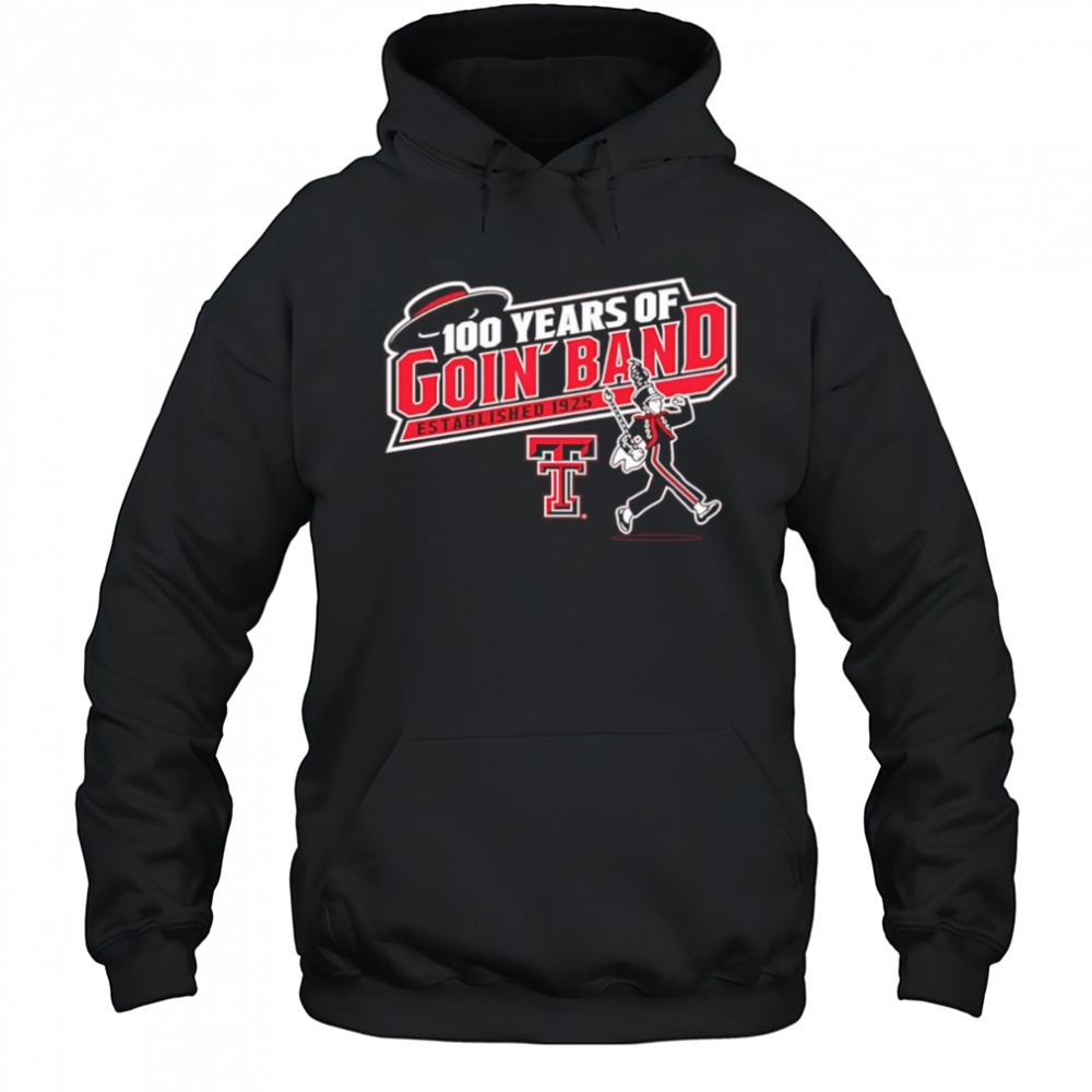 Texas Tech Goin Band Marching Band 100 shirt