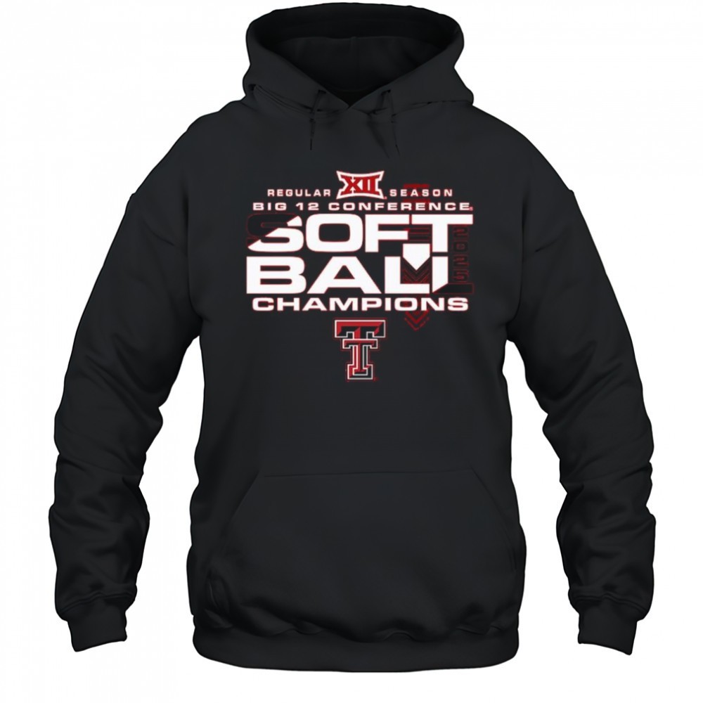 Texas Tech Red Raiders 2025 Big 12 Softball Regular Season Champions Shirt