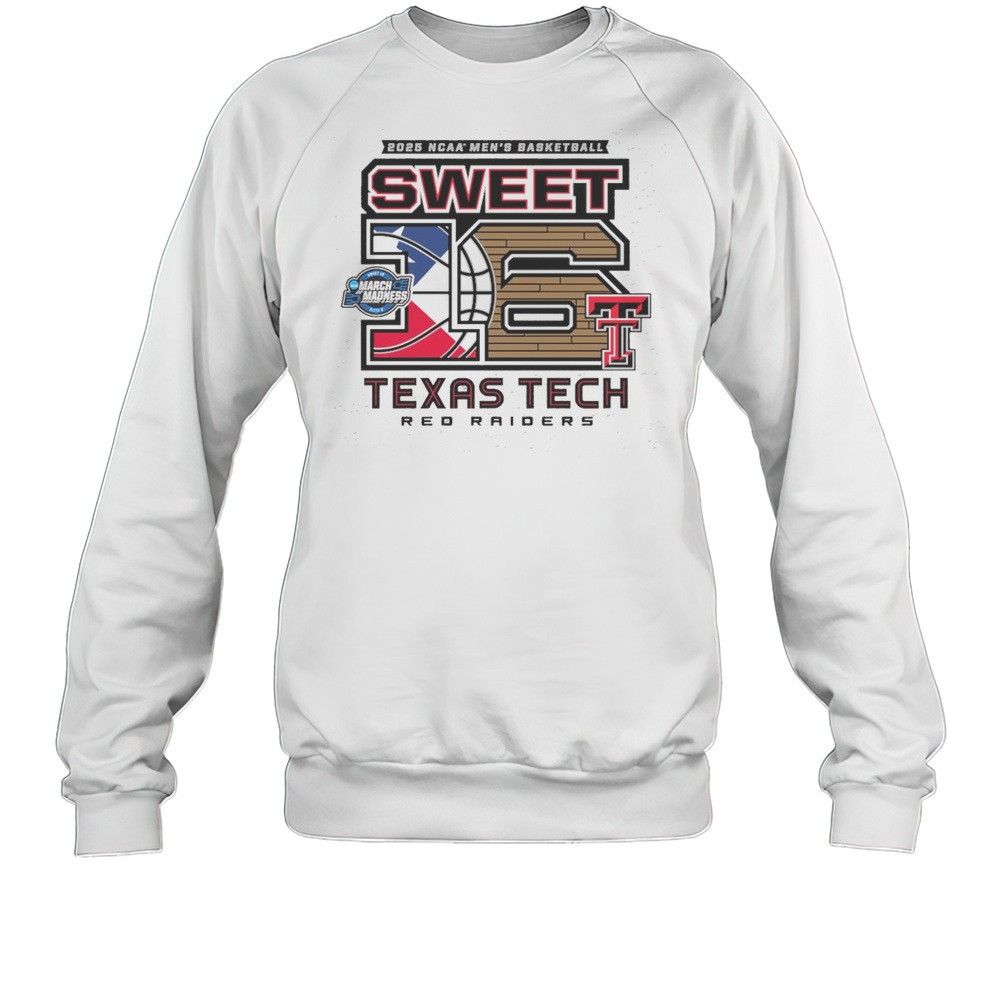 Texas Tech Red Raiders Basketball NCAA Mens Sweet 16 March Madness Above The Rim 2025 T-shirt