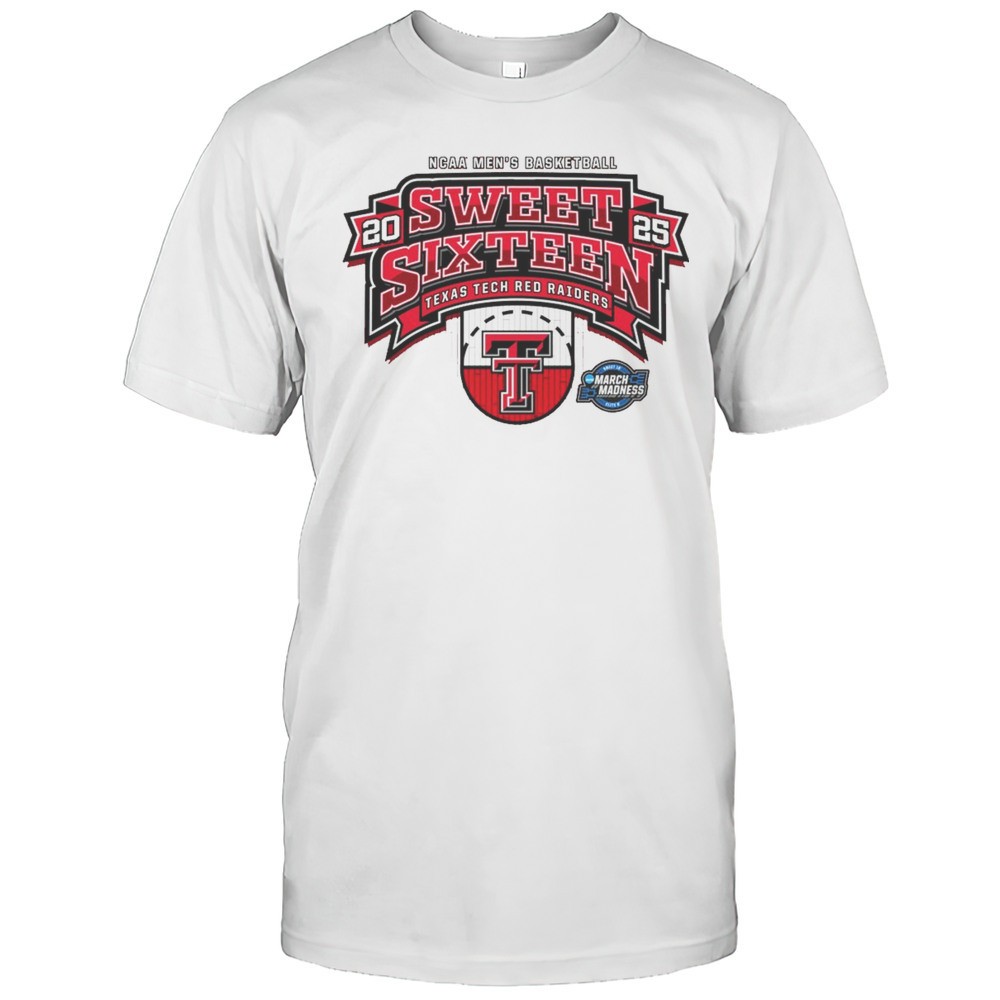 texas-tech-red-raiders-basketball-ncaa-mens-sweet-sixteen-march-madness-half-cou-d9mev674 Texas Tech Red Raiders Basketball NCAA Mens Sweet Sixteen March Madness Half Court 2025 T-shirt