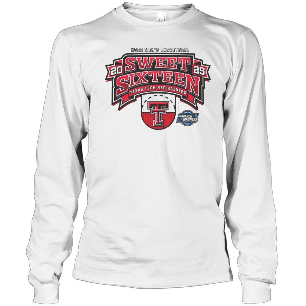 texas-tech-red-raiders-basketball-ncaa-mens-sweet-sixteen-march-madness-half-cou-d9mev674 Texas Tech Red Raiders Basketball NCAA Mens Sweet Sixteen March Madness Half Court 2025 T-shirt