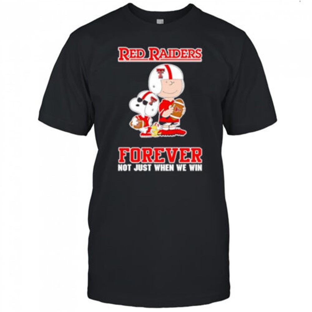 texas-tech-red-raiders-charlie-brown-cartoon-forever-shirt-8naz8ufg Texas Tech Red Raiders Charlie Brown Cartoon Forever shirt