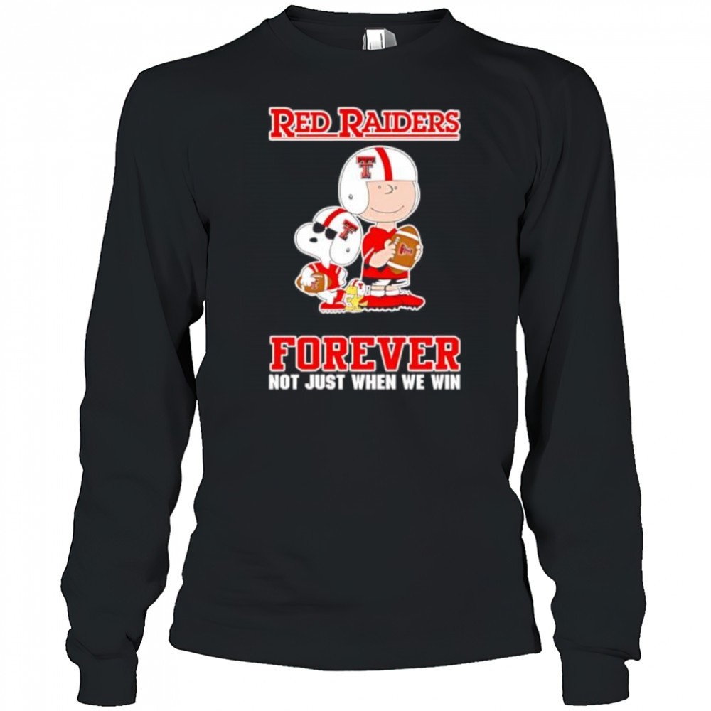 texas-tech-red-raiders-charlie-brown-cartoon-forever-shirt-8naz8ufg Texas Tech Red Raiders Charlie Brown Cartoon Forever shirt