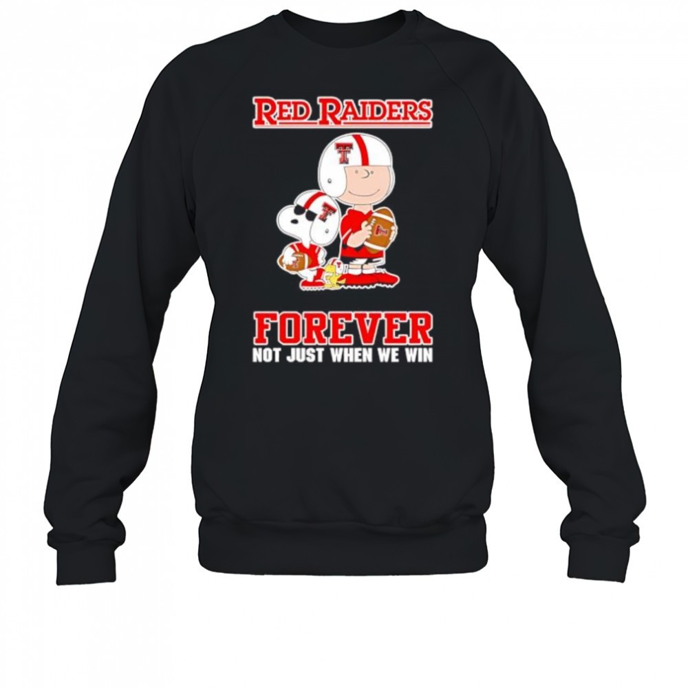 texas-tech-red-raiders-charlie-brown-cartoon-forever-shirt-8naz8ufg Texas Tech Red Raiders Charlie Brown Cartoon Forever shirt