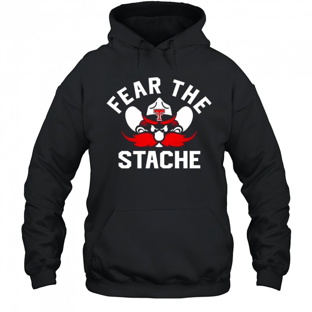 Texas Tech Red Raiders football Fear the Stache mascot shirt