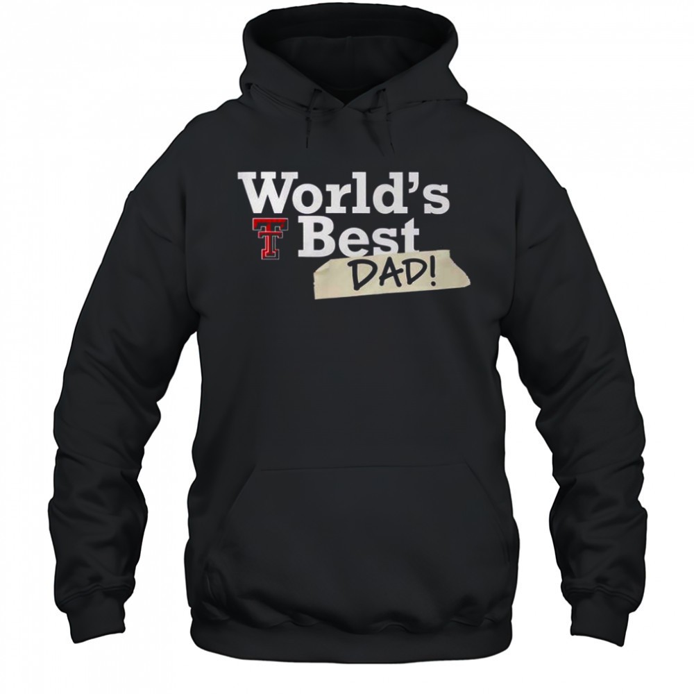 Texas Tech Red Raiders Worlds Best Dad T-Shirt