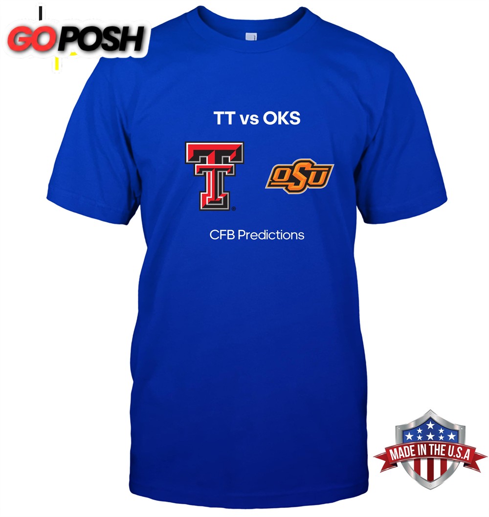 Texas Tech vs. Oklahoma State Picks & Best Bets 23rd Nov 2024 College Football Week 13 T-shirt