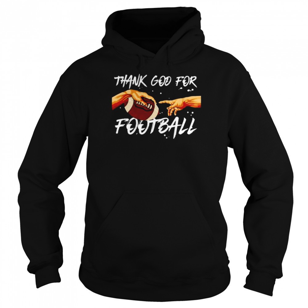 Thank god for football Christmas shirt