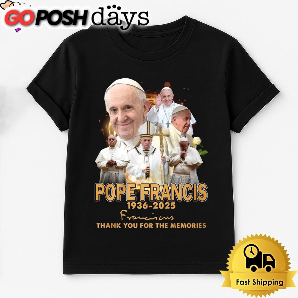 Thank You For The Memories Pepo Francis T Shirt