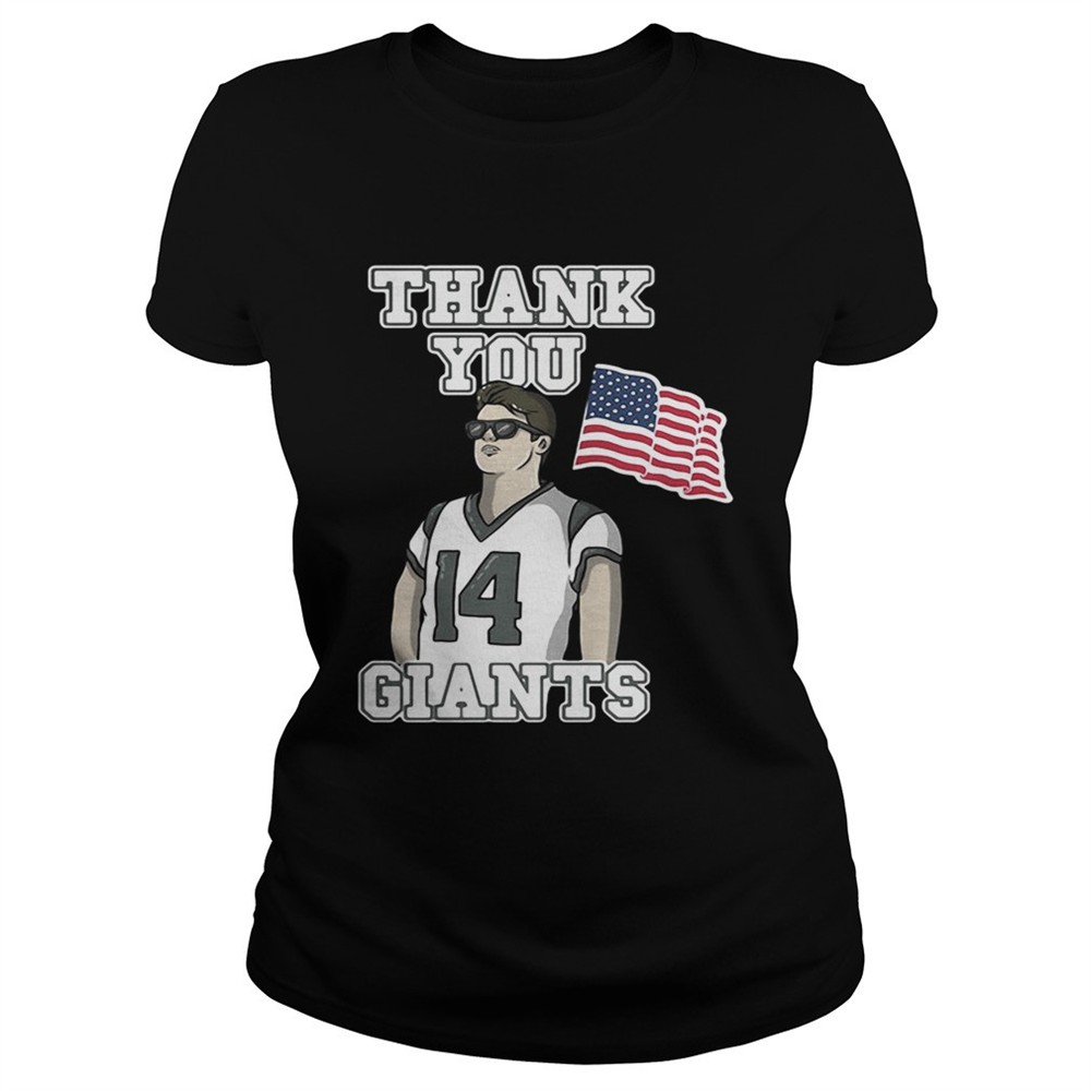 Thank you Giants American shirt