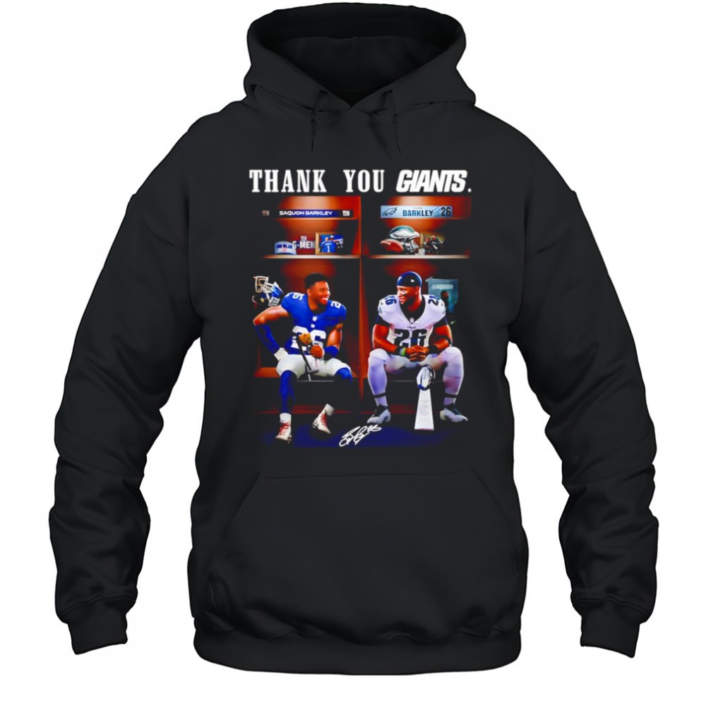 Thank You Giants Saquon Barkley shirt
