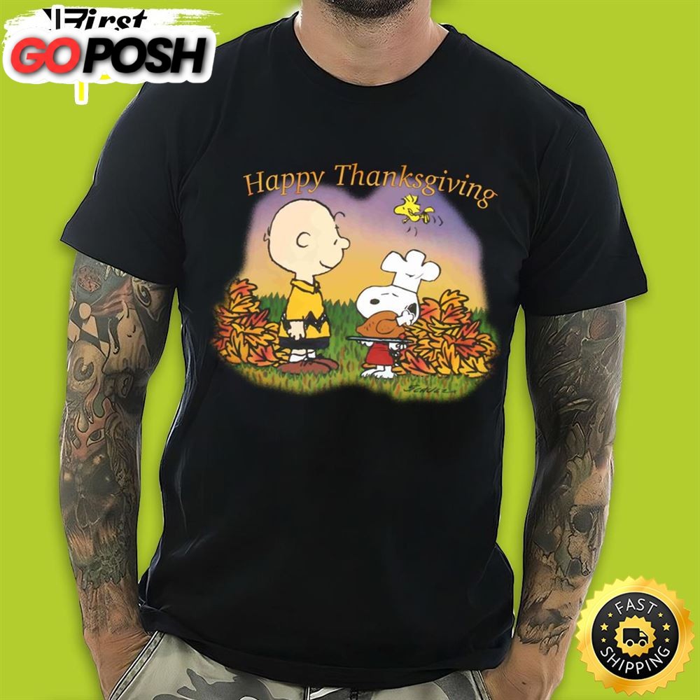 Thanksgiving Day Charlie Brown Thanksgiving Shirt Retro