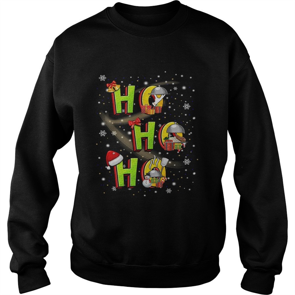 Thanksgiving ho ho ho christmas shirt