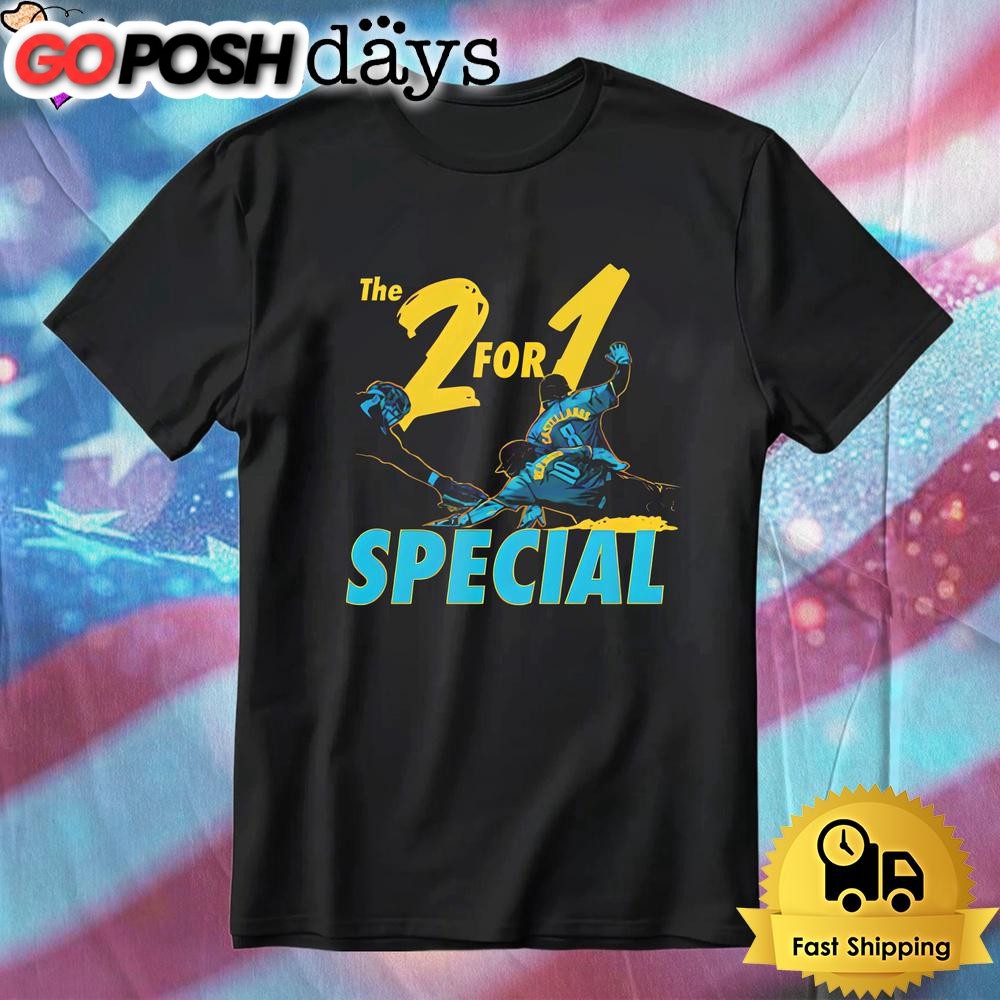 The 2 For 1 Special Jt Realmuto Nick Castellanos Baseball T-Shirt