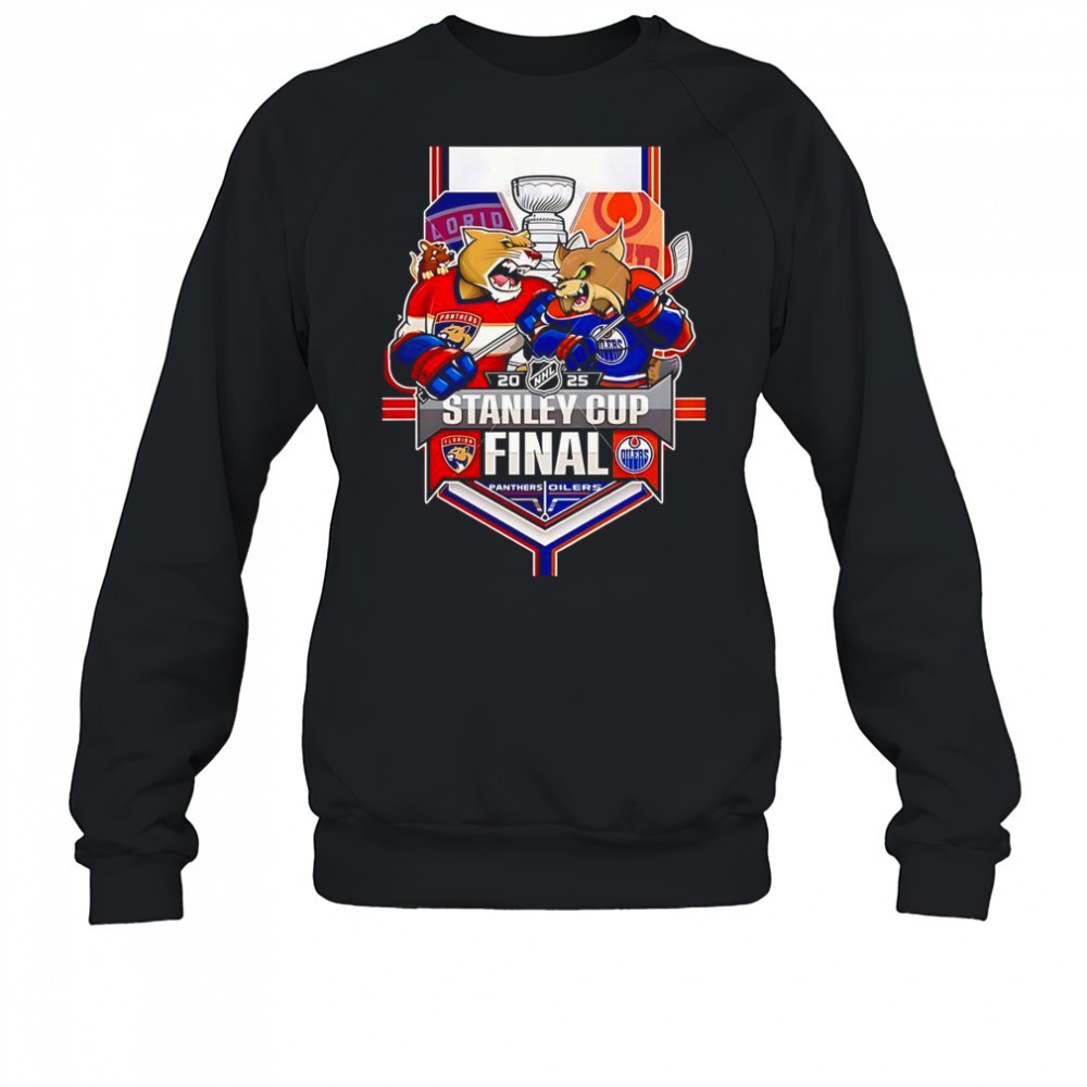 the-2025-stanley-cup-final-florida-panthers-vs-edmonton-oilers-matchup-mascot-t-wsukhb47 The 2025 Stanley Cup Final Florida Panthers Vs Edmonton Oilers Matchup Mascot T-Shirt