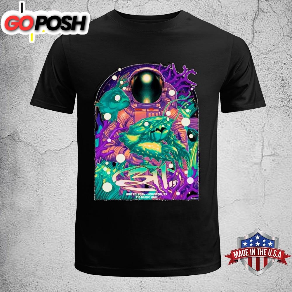 The 311 713 Music Hall in Houston, TX August 2025 Music Unisex T-Shirt