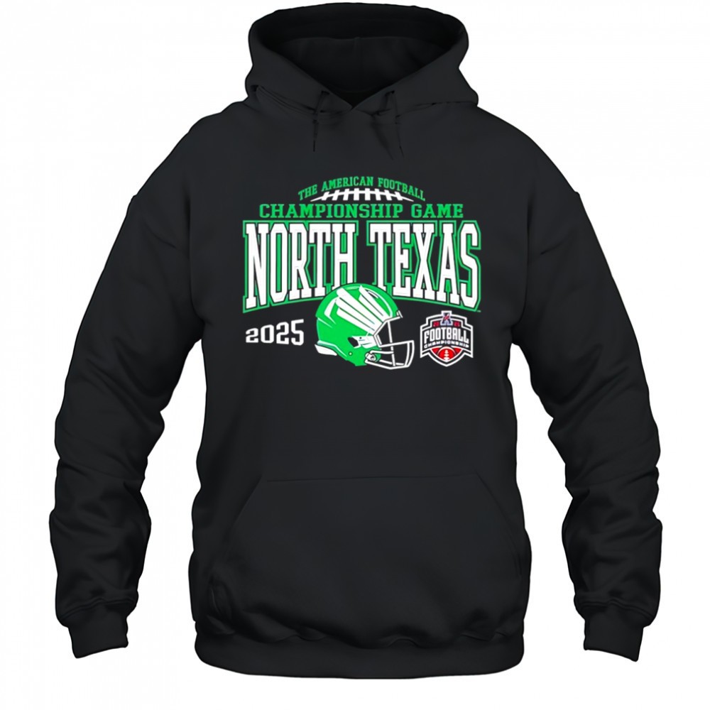 The american footwall championship game north texas 2025 football shirt