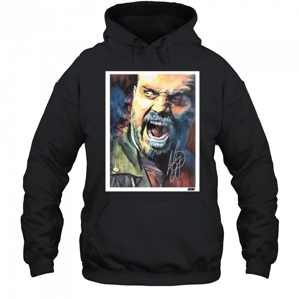 The Art of Rob Schamberger – Hangman Adam AEW Signature t-shirt