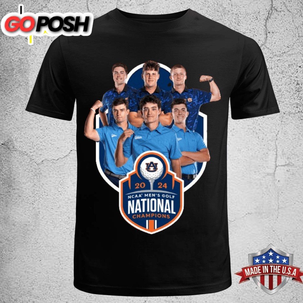 The Auburn Tigers Are NCAA Mens Golf National Champions 2025 T-shirt