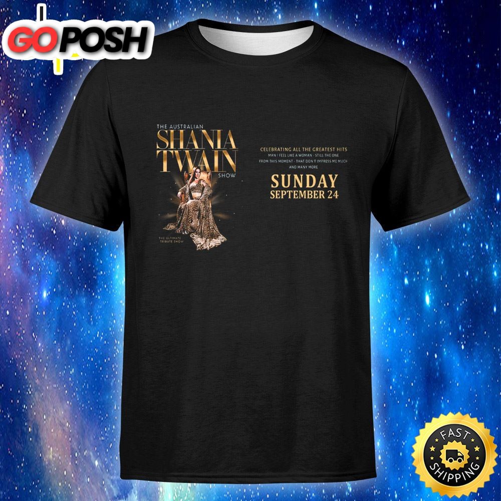 The Australian Shania Twain Show 2025 Unisex T-shirt