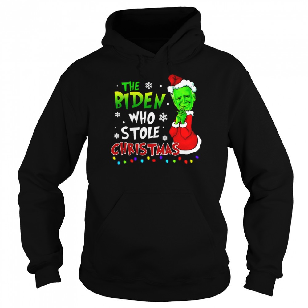 The Biden Who Stole Christmas Sweat T-shirt