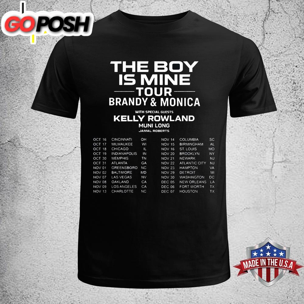 The Boy Is Mine Tour Brandy and Monica Concert Unisex T-Shirt