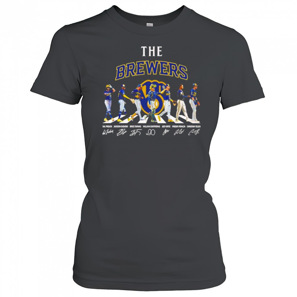 the-brewers-abbey-road-sal-frelick-jackson-chourio-shirt-8y3sefni The Brewers Abbey Road Sal Frelick Jackson Chourio shirt