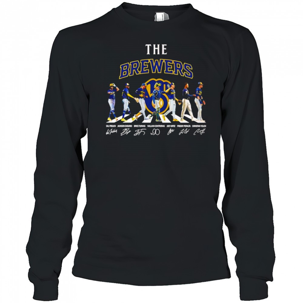 the-brewers-abbey-road-sal-frelick-jackson-chourio-shirt-8y3sefni The Brewers Abbey Road Sal Frelick Jackson Chourio shirt