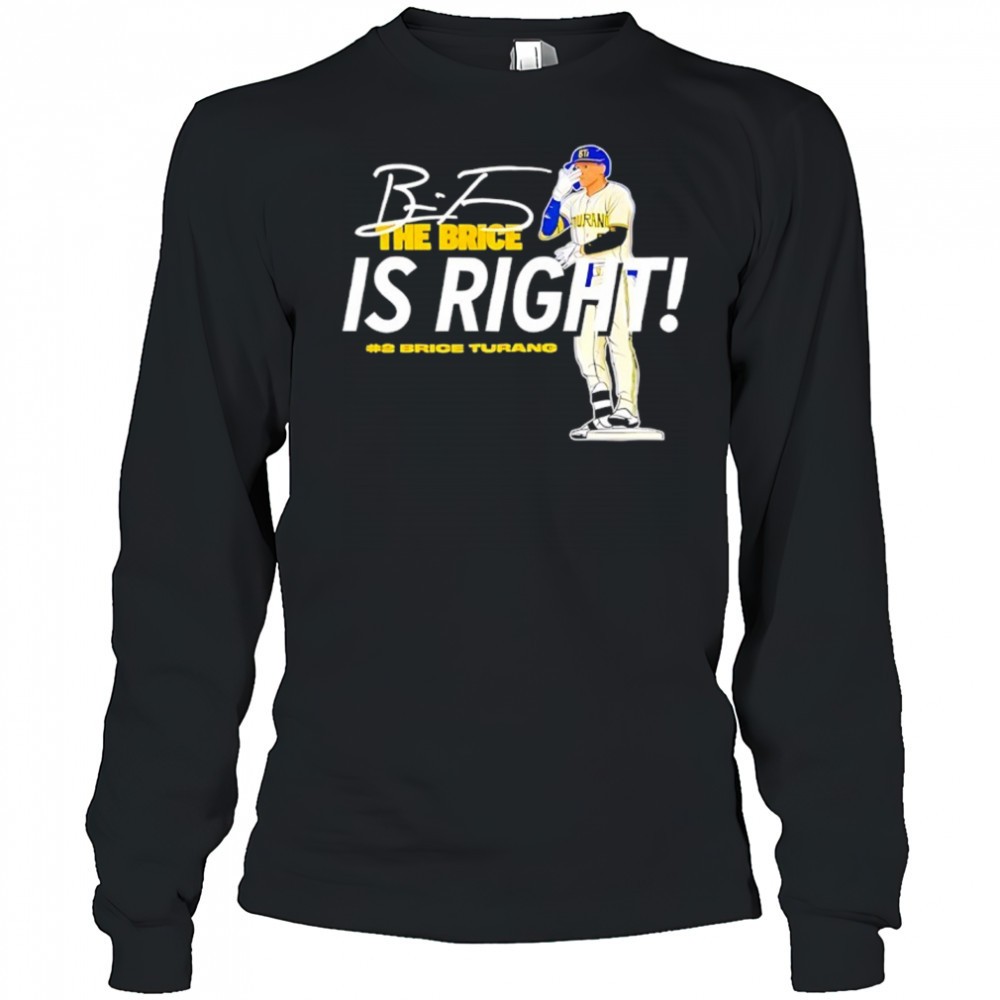 the-brice-is-right-milwaukee-brewers-baseball-hash-2-brice-turang-signature-shir-9yd5fkcc The Brice is Right Milwaukee Brewers baseball hash 2 Brice Turang signature shirt