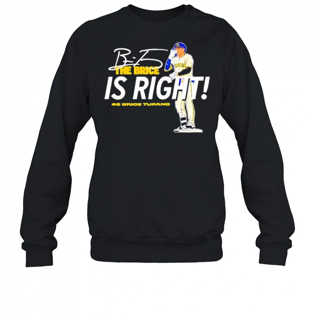 the-brice-is-right-milwaukee-brewers-baseball-hash-2-brice-turang-signature-shir-9yd5fkcc The Brice is Right Milwaukee Brewers baseball hash 2 Brice Turang signature shirt
