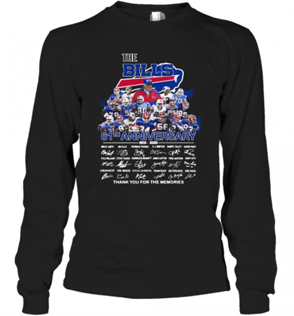 the-buffalo-bills-61th-anniversary-thank-you-for-the-memories-signature-t-shirt-2qqflfso The Buffalo Bills 61Th Anniversary Thank You For The Memories Signature T-Shirt