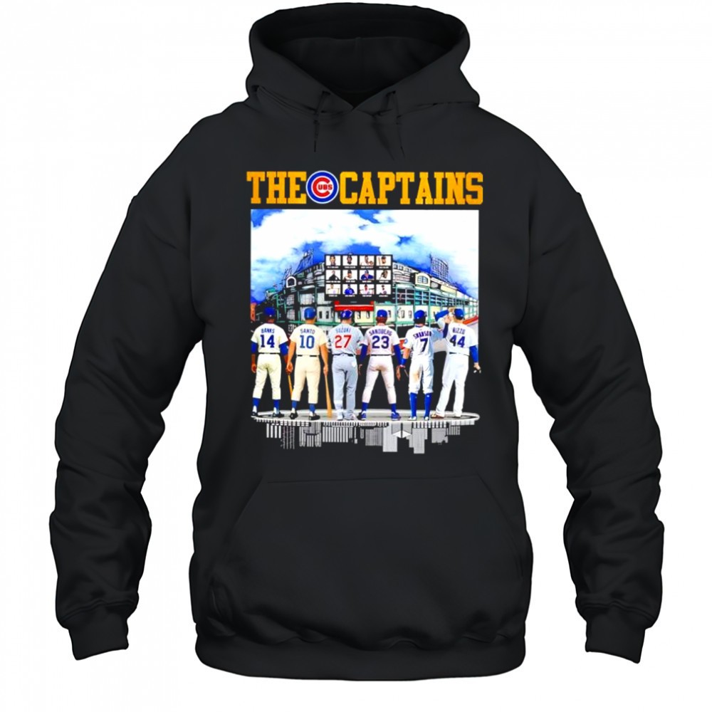 The Captains Chicago Cubs players Wrigley Field shirt