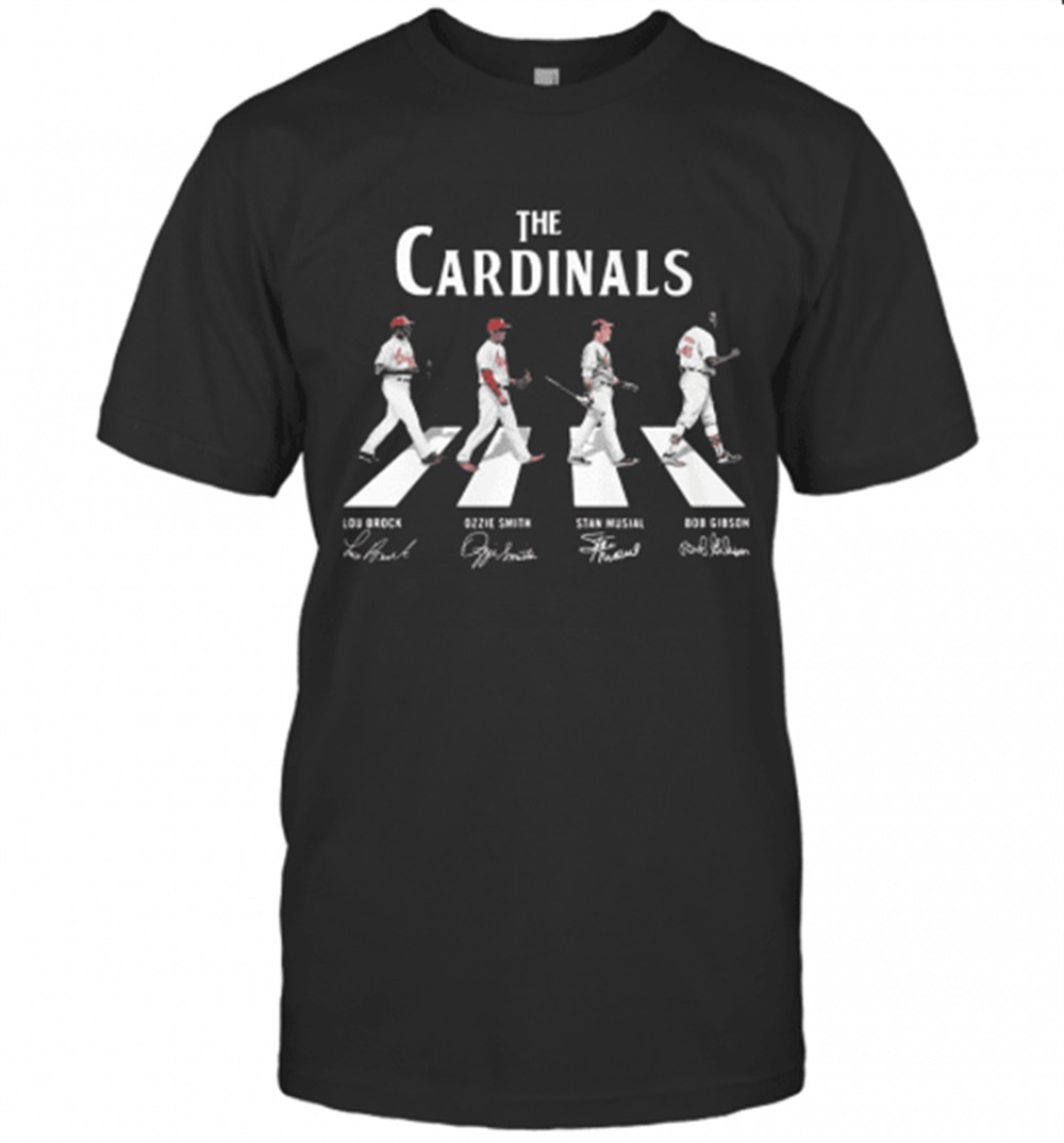 The Cardinals Abbey Road Signatures T-Shirt