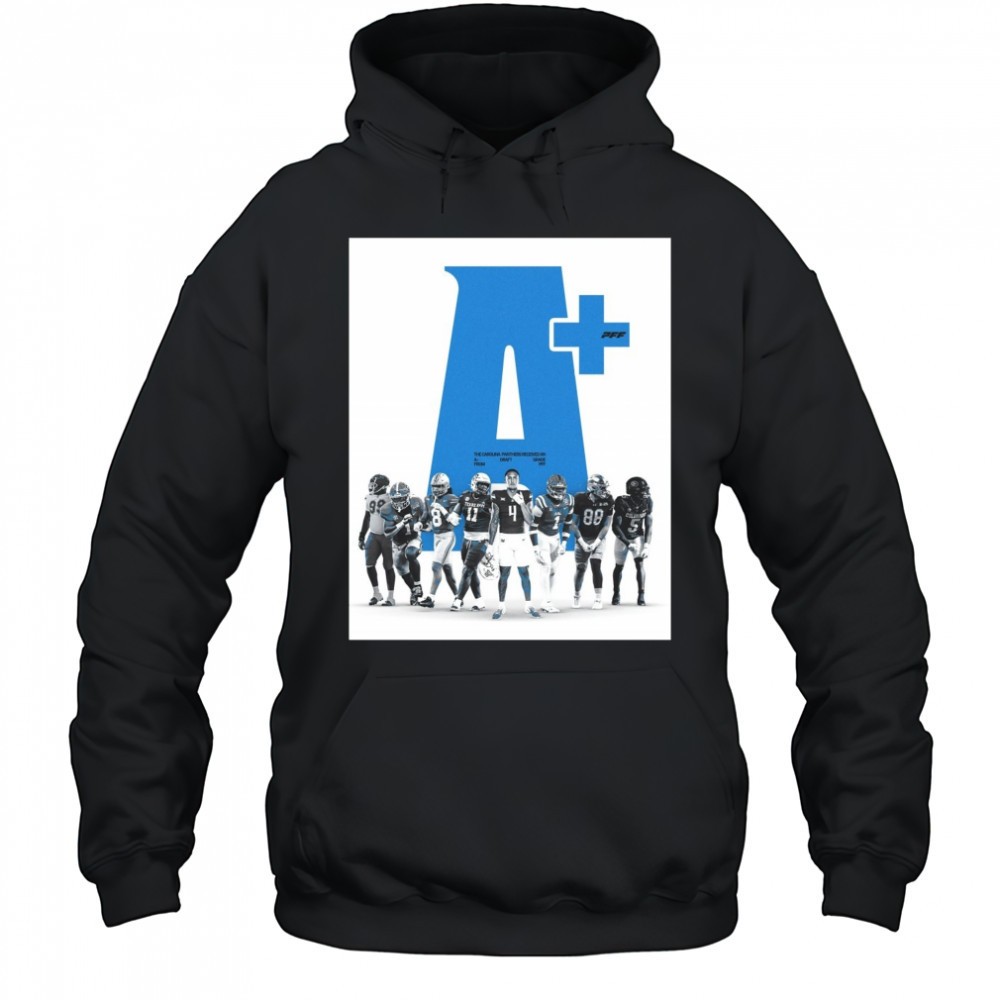 The Carolina Panthers Received An A+ Draft Grade From PFF Cam Jackson Lathan Ransom Poster t-shirt